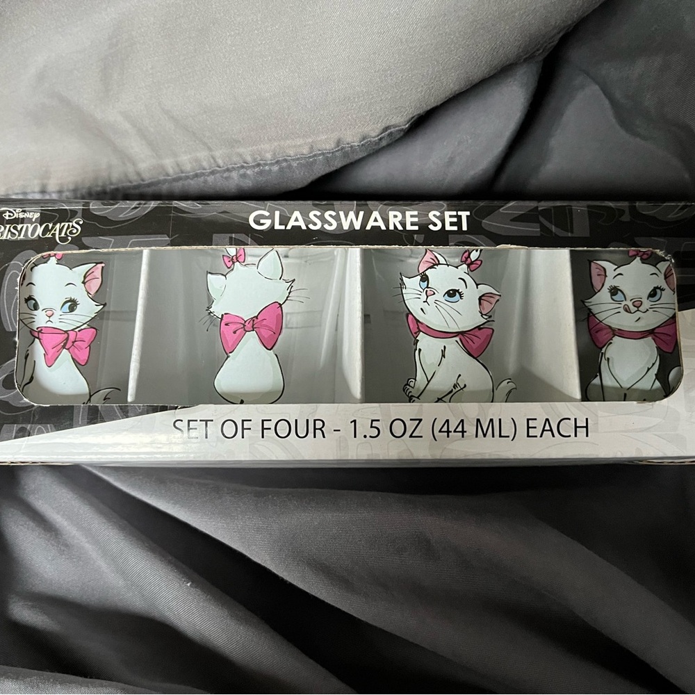 Disney Aristocats Glassware Set